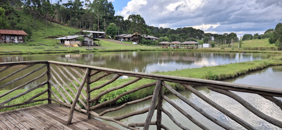 Fazenda Araçá transforma lazer rural com pesca inédita e colhe-pague de morangos na Serra Catarinense